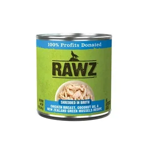 12/10oz Rawz Dog Shred Chicken/Coconut - Items on Sale Now